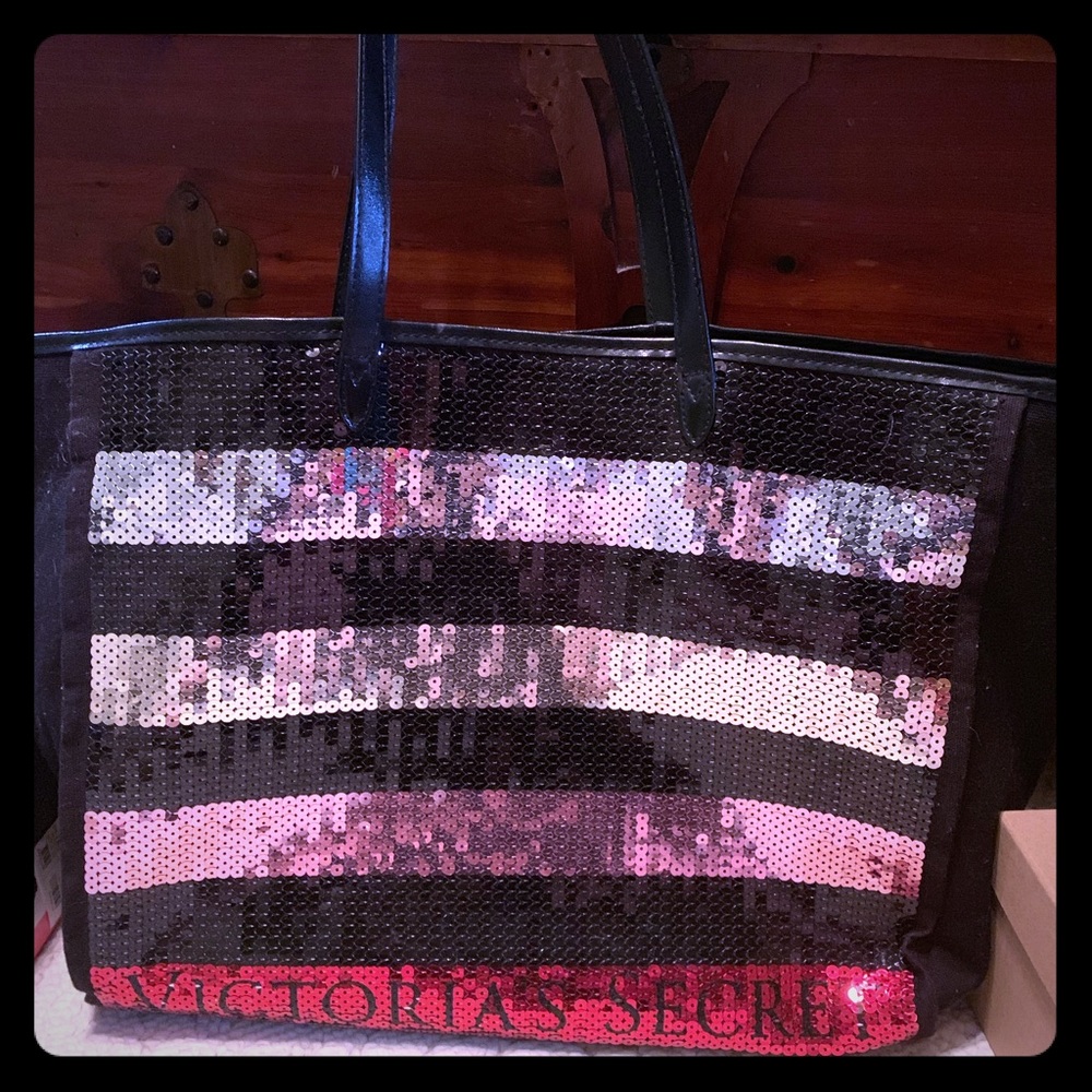 Glitter Victoria Secret Tote